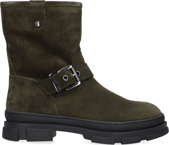 Ton & Ton Lunt Enkelboots - Enkellaarsjes - Jongens - Groen - Maat 29