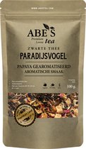 Abe's Tea | Zwarte Losse thee, Paradijsvogal, Vanille en Rode vruchten - 100 gram