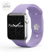 FOONCASE Apple Watch Series (1 t/m 6 / SE) - Pastel lila - 42/44mm