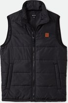 CASS PUFFER VEST-Zwart-XL