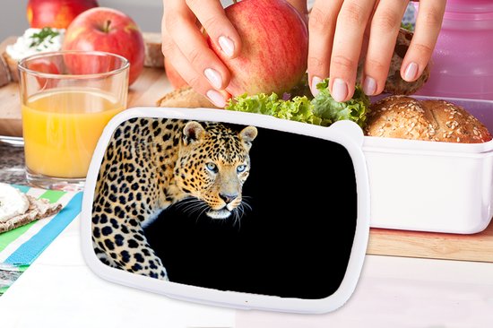 Lunch box Zwart - 18x12x6 cm - Adultes
