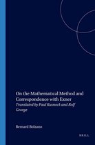 ISBN On the Mathematical Method and Correspondence with Exner, Livre broché