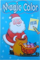 Toverblok "Kerstman met zak" 16 Pagina's | Sint-tip | kerst-tip | Schoencadeau
