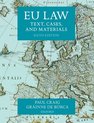 EU Law Text Cases & Materials 6E