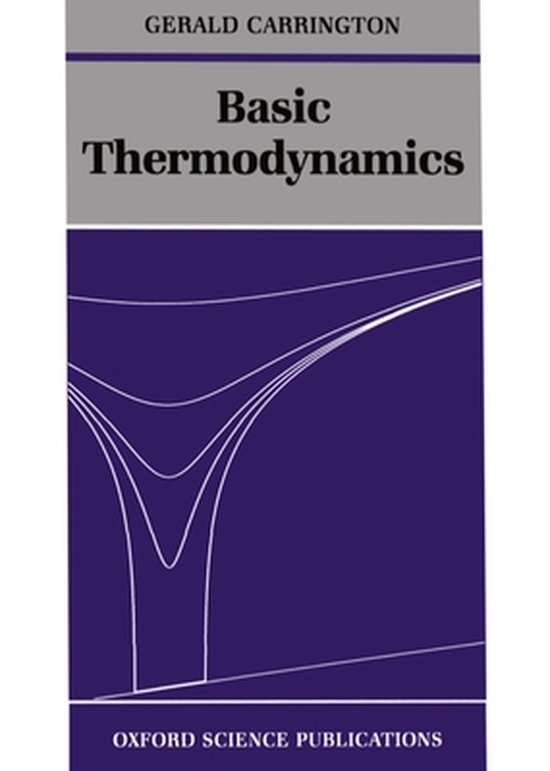 Basic thermodynamics 9780198517474 carrington boeken bol