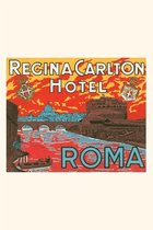 Pocket Sized - Found Image Press Journals- Vintage Journal Regina Carlton Hotel, Rome