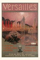Pocket Sized - Found Image Press Journals- Vintage Journal Versailles Travel Poster