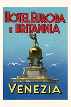 Pocket Sized - Found Image Press Journals- Vintage Journal Hotel Europa e Britannia, Venice