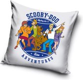 Scooby Doo Team Adventures Sierkussens - Kussen - 40 x 40 inclusief vulling - Kussen van Polyester - KledingDroom®