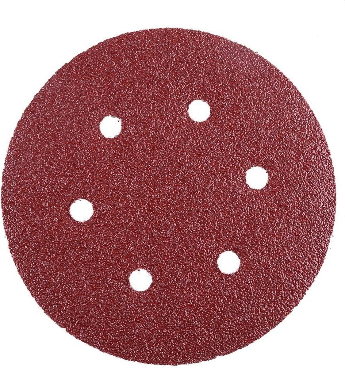 20x Schuurschijf 125mm Fijnheid 1000 Geperforeerd met 6 Gaten Rond