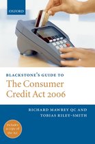 Blackstone'S Guide To The Consumer Credit Act