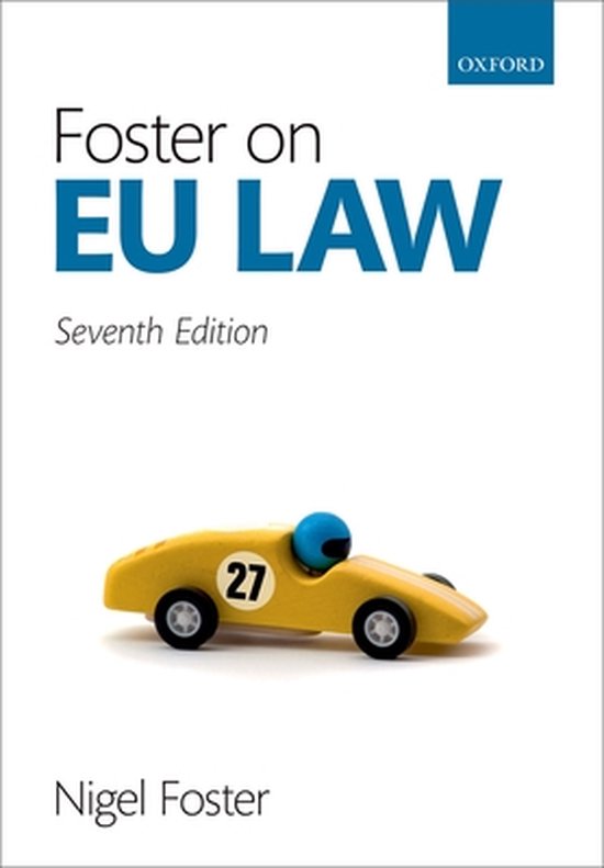 Foster on EU Law - cover