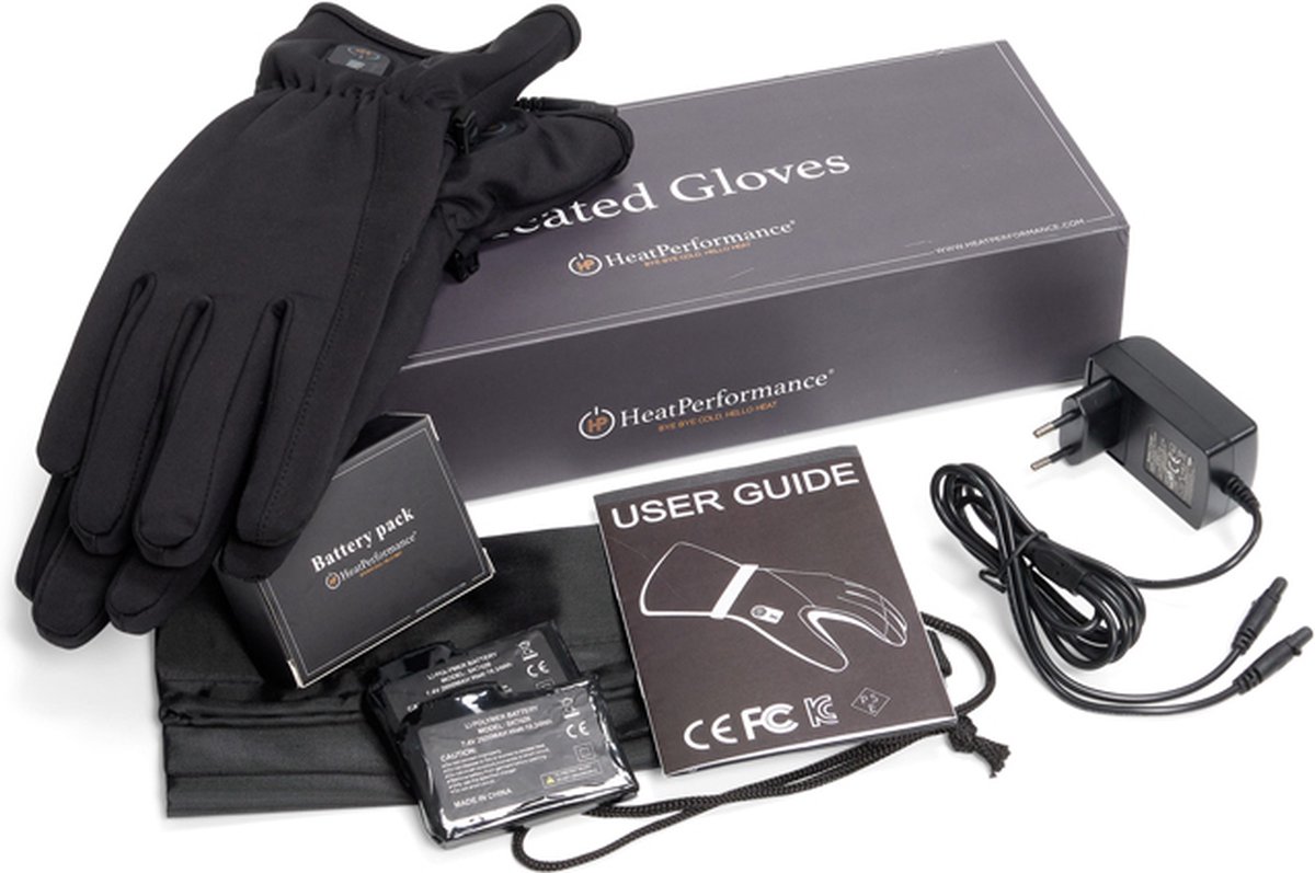 HeatPerformance® | Gants Chauffants - Gants De Cyclisme - écran Tactile - Batterie