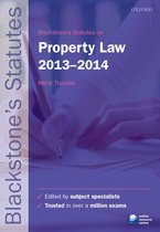 Blackstone's Statutes on Property Law