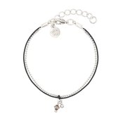 Mint15 Armband 'Little Charms - Black Diamond' - Zilver