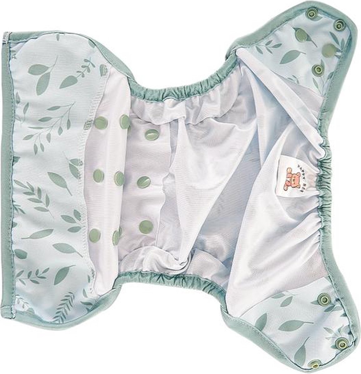HappyBear | Pantalon à couches - Botanique | couvre-couche lavable | 4kg à  15kg |... | bol.com