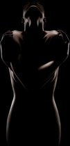 Body sculpture woman – 60cm x 90cm - Fotokunst op PlexiglasⓇ incl. certificaat & garantie.