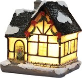 Holi Kerst Dorpshuis – Miniatuur Huis – Kerstmis – Winterdorp – Met Licht