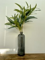 Vaas - Smokey zwart L - decoratie - Flesvaas - interieur accessoire - Glas