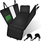 Flanner® Autostoel Beschermer | Hondenmat | Huisdier | Veiligheid | Waterbestendig | Zwart