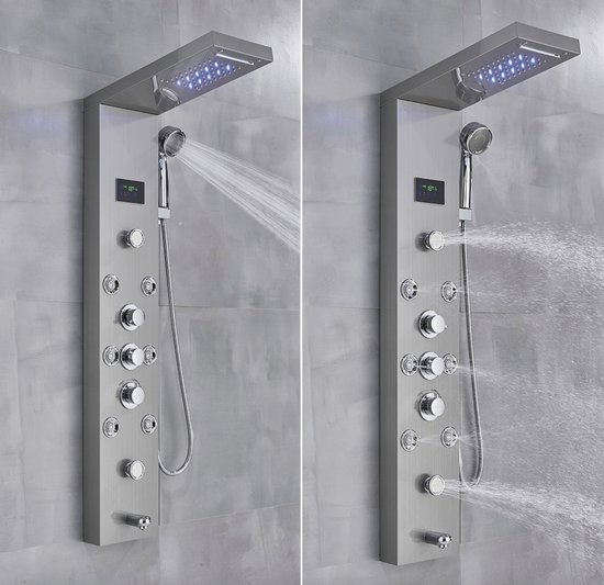 Product giant - Ensemble de douche avec robinet et douchette à