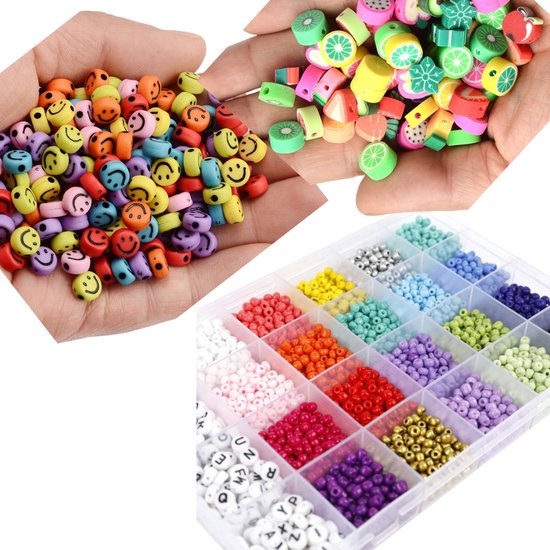 Set facetglazen kralen, 1200 stuks facetkralen om te rijgen, 4/6/8 mm glitterkralen om te knutselen, kristallen facetkralen voor armbanden, oorbellen, halsketting sieraden maken (roze