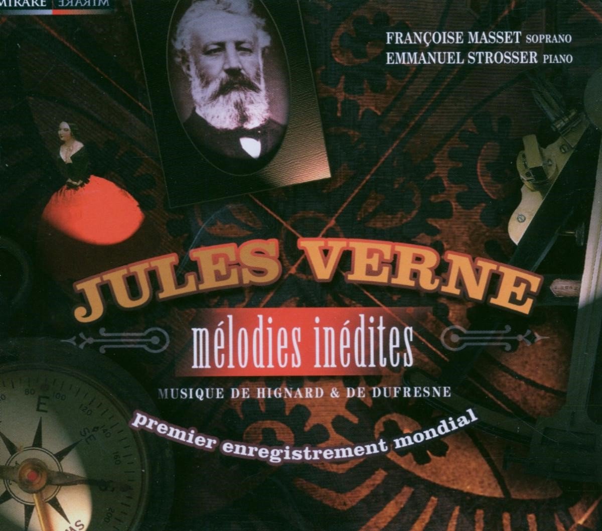 Françoise Masset & Emmanuel Strosser - Jules Verne, Mélodies Inédites (CD)