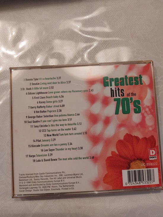 Back Home I Greatest hits of the 70's