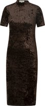 IVY BEAU Sharissa Jurk - Coffee Brown - maat 40