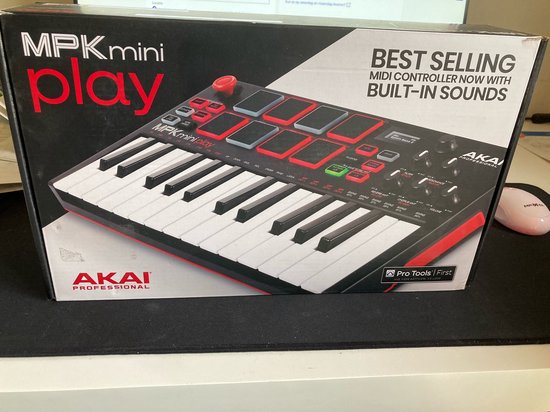 Akai's MPK Mini Play mk3 is both a compact MIDI controller and a portable keyboard with 128 built-in sounds