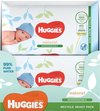 Huggies Natural Care Babydoekjes - biologisch afbreekbaar billendoekjes- Natural Biodegradable - 8 x 48 stuks