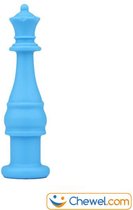 Pennendop potlooddop kauwdop bijtdop | Schaakstuk | 2 kleuren | Blauw | Chewel ®