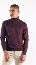 P&S Heren pullover-KEITH-bordeaux-L