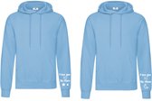 Hoodies koppel goals-Koppel hoodies voor hem en haar met achternaam en jaartal-Kerstcadeau voor stel-Maat XL