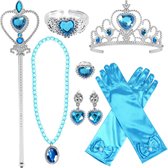 Princess Jouets - Baguette magique + diadème + Gants - Frozen - Pour votre robe Elsa