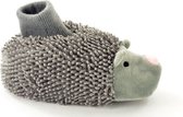 chausson-animal-enfant-hérisson-gris-28-29