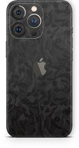 iPhone 13 Skin Pro Max Camouflage Zwart  - 3M Sticker