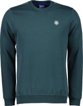 Qubz Sweater - Slim Fit - Groen - 3XL Grote Maten