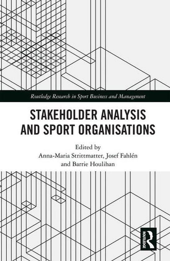 Routledge Research in Sport Business and Management - Stakeh ... - cover