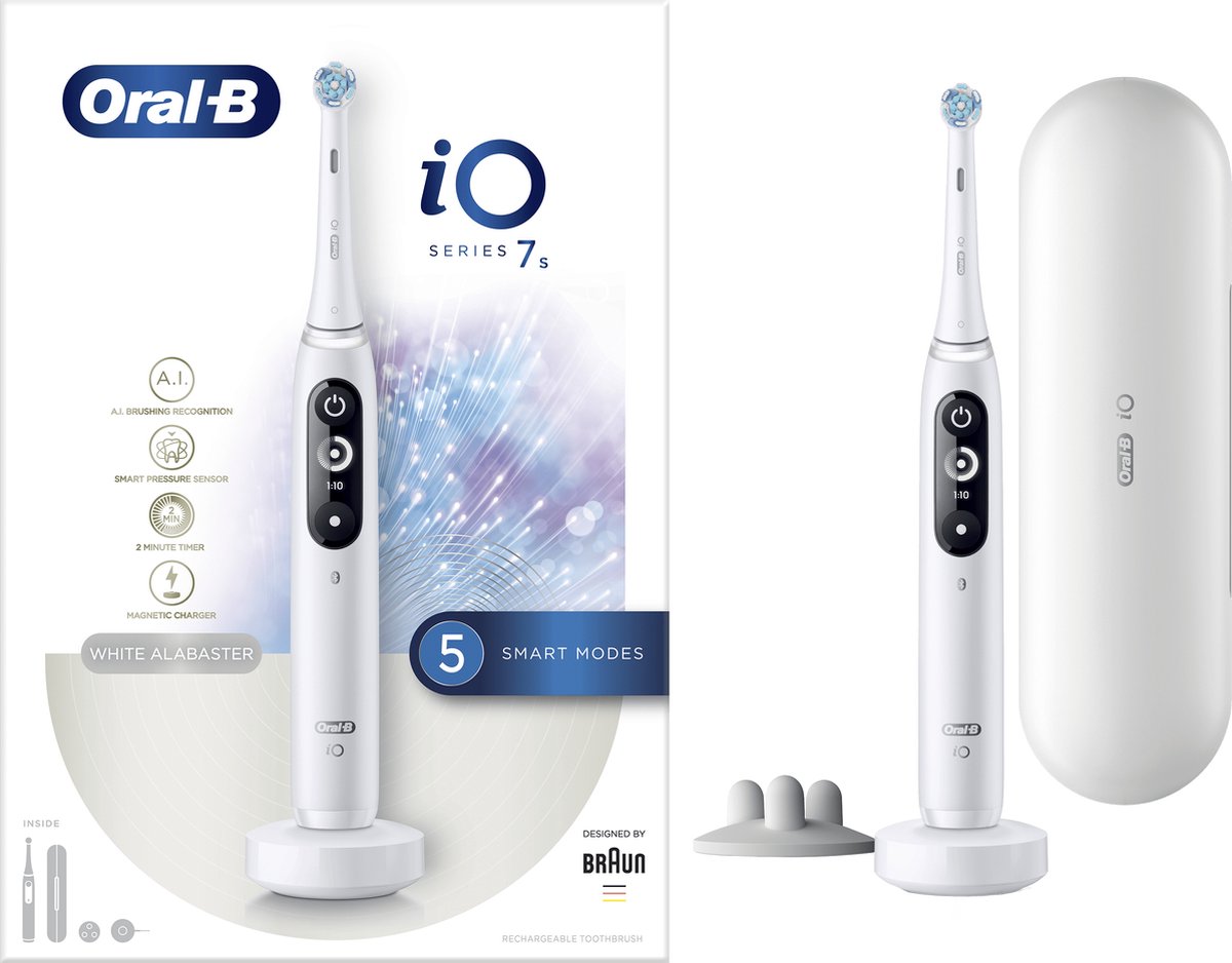 ORAL-B iO 7s Wit Elektrische Tandenborstel