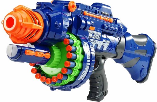 Puur ui Effectief Speelgoed geweer - Pijltjes pistool - Speelgoedwapen met geluid - Inclusief  pijlen -... | bol.com