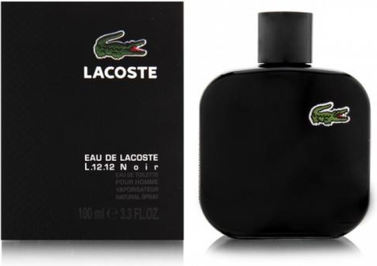 Lacoste Eau De L.12.12 Noir Eau De Toilette Spray 100 ml for Men