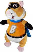 Hamster Bobby Pluche Knuffel 26 cm | Hamsteren | Hamster Plush Peluche Knuffel | Speelgoed Knuffel voor kinderen en baby | Frits, Bobby, Sjors