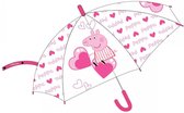 Peppa Pig Paraplu - Kinder paraplu - Roze