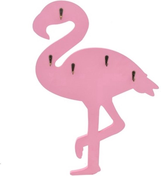 Porte-manteau Flamingo Chambre d'enfant Rose