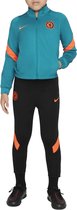 Nike Chelsea FC Strike Trainingspak - Maat 104  - Unisex - lichtblauw - zwart - oranje