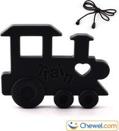 Bijtketting zwart jongens | Trein | Chewel ®