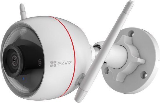 Ezviz C3W Pro (Husky air PRO) Full HD Buitencamera met nachtzicht in kleur - Wit