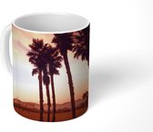 Mok - Santa Monica Beach zonsondergang - 350 ML - Beker