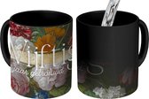 Magische Mok - Foto op Warmte Mokken - Koffiemok - Spreuken - Jubileum - Vijftig jaar getrouwd - Quotes - Magic Mok - Beker - 350 ML - Theemok